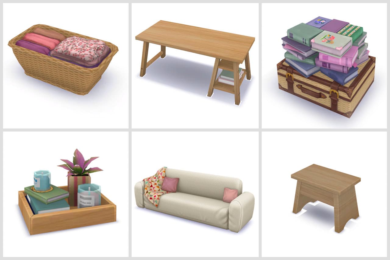 Галерея мода Набор для гостиной Gremmie's Cozy Misc Things #1